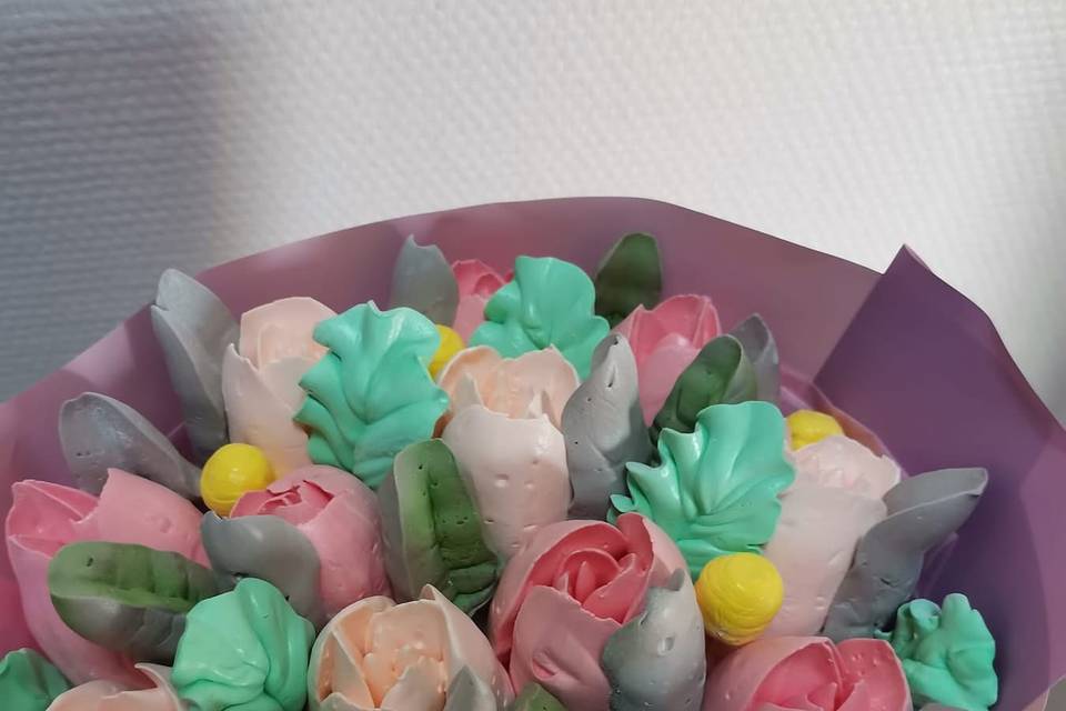 Bouquet en zefir