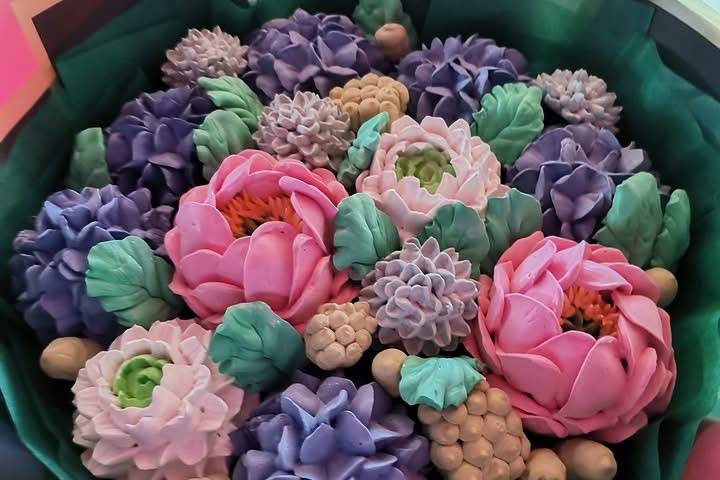Bouquet en zefir