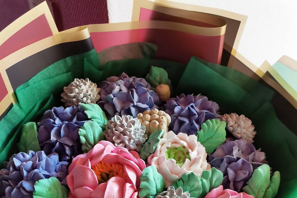 Bouquet en zefir