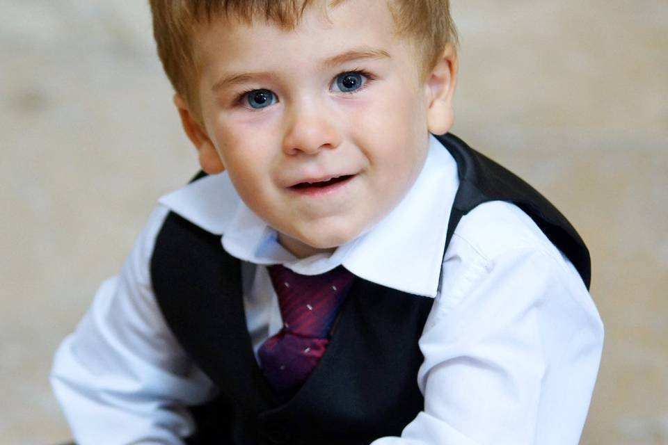 Enfant à l'église