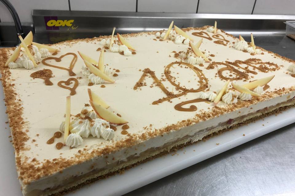 Entremet pomme