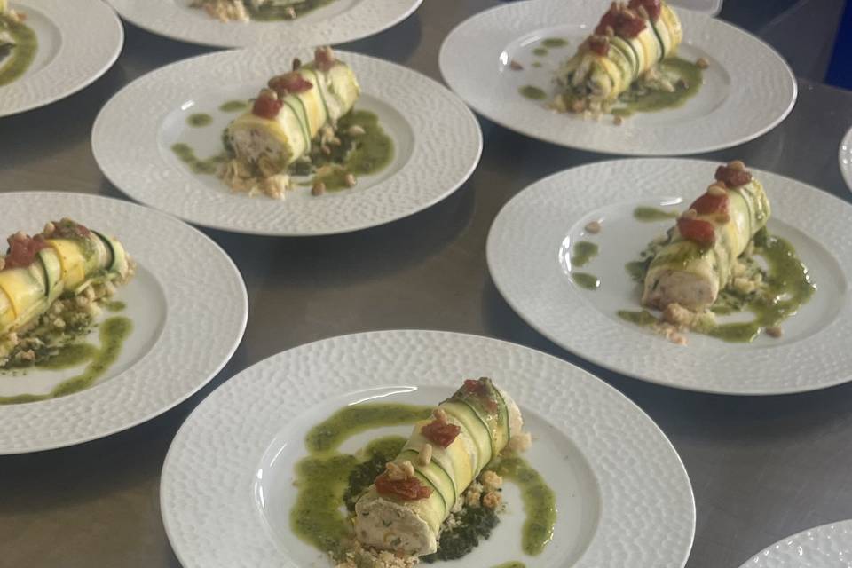 Cannelloni courgette