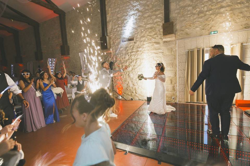 Les Mariés font le show