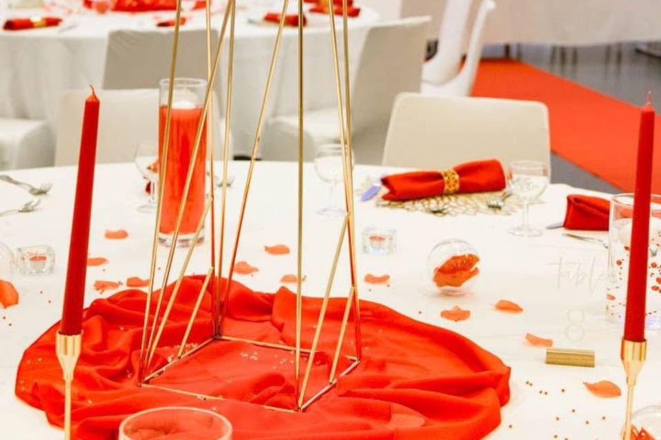 Mariage avec une déco féérique