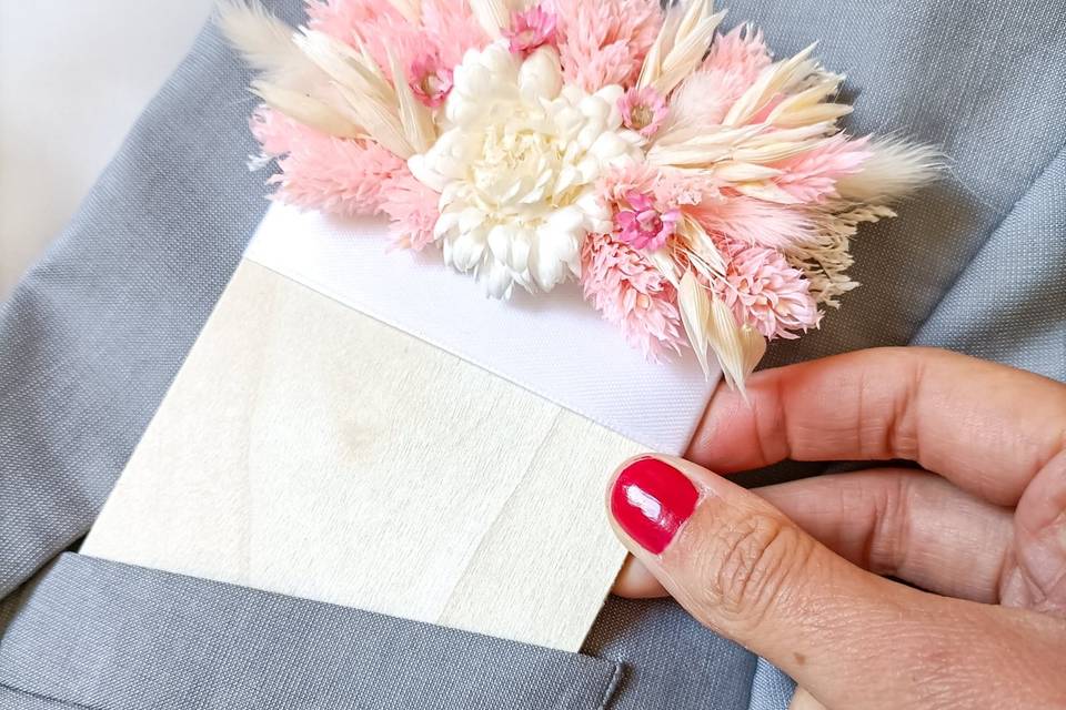 Boutonnière de poche