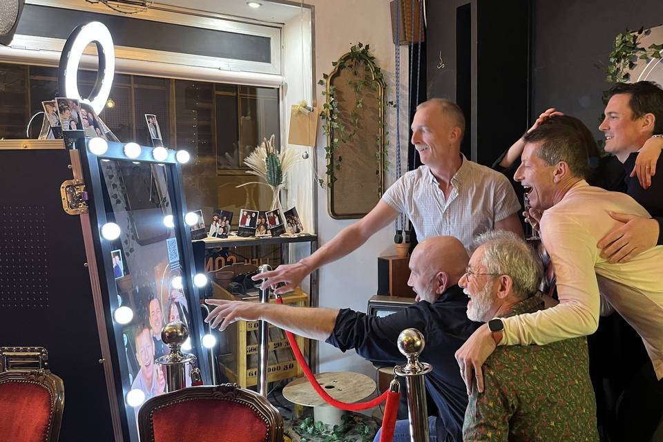 Photobooth miroir animation