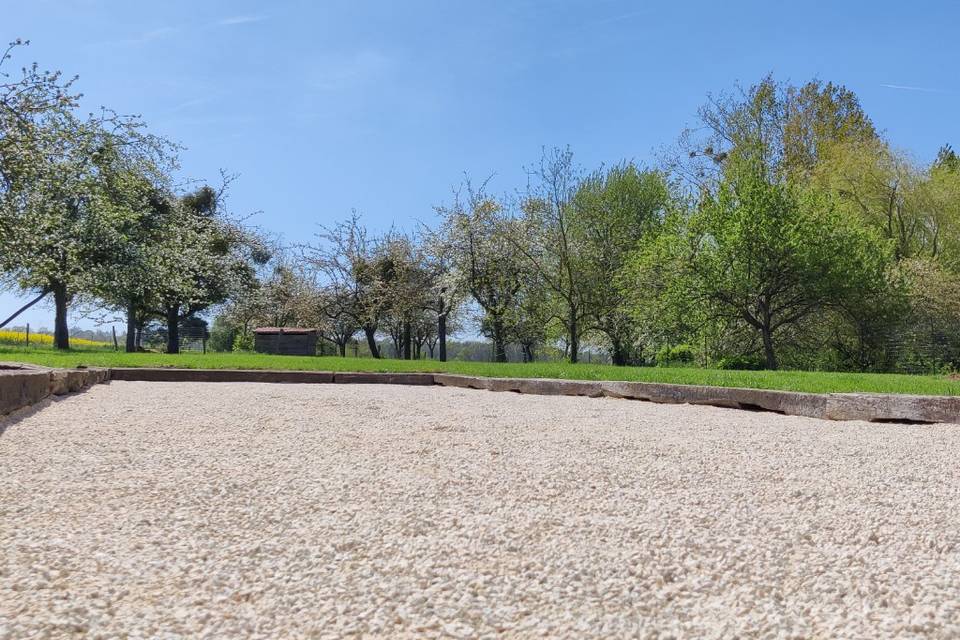 Terrain de pétanque