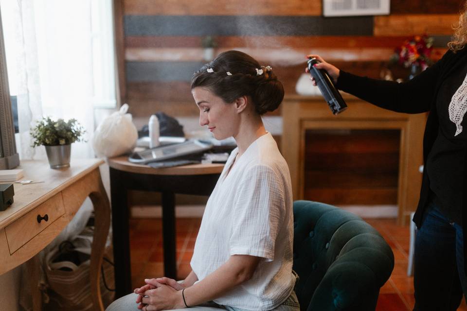 Chignon bas