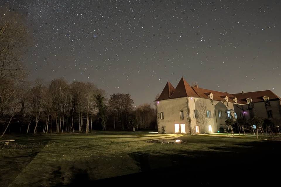 Le parc la nuit