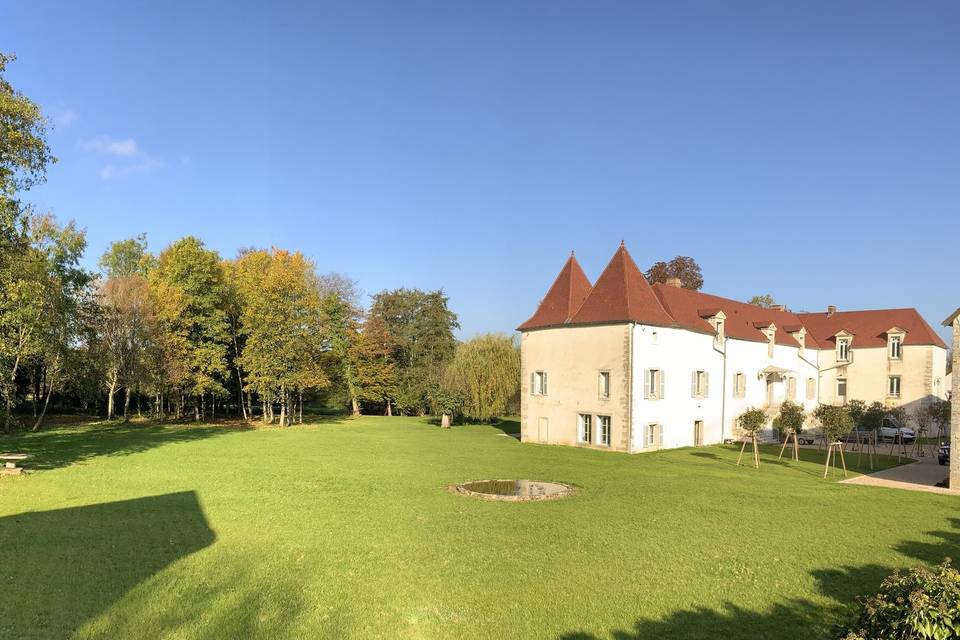 Vue du parc en automne