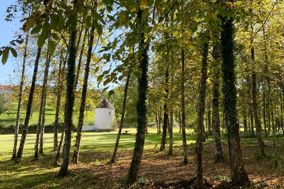 Le pigeonnier en automne