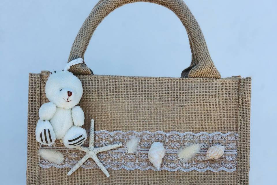 Sac en Toile de Jute naturelle