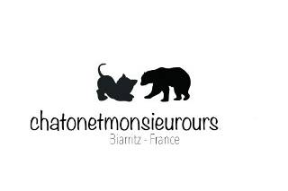 Chaton et Monsieur Ours logo