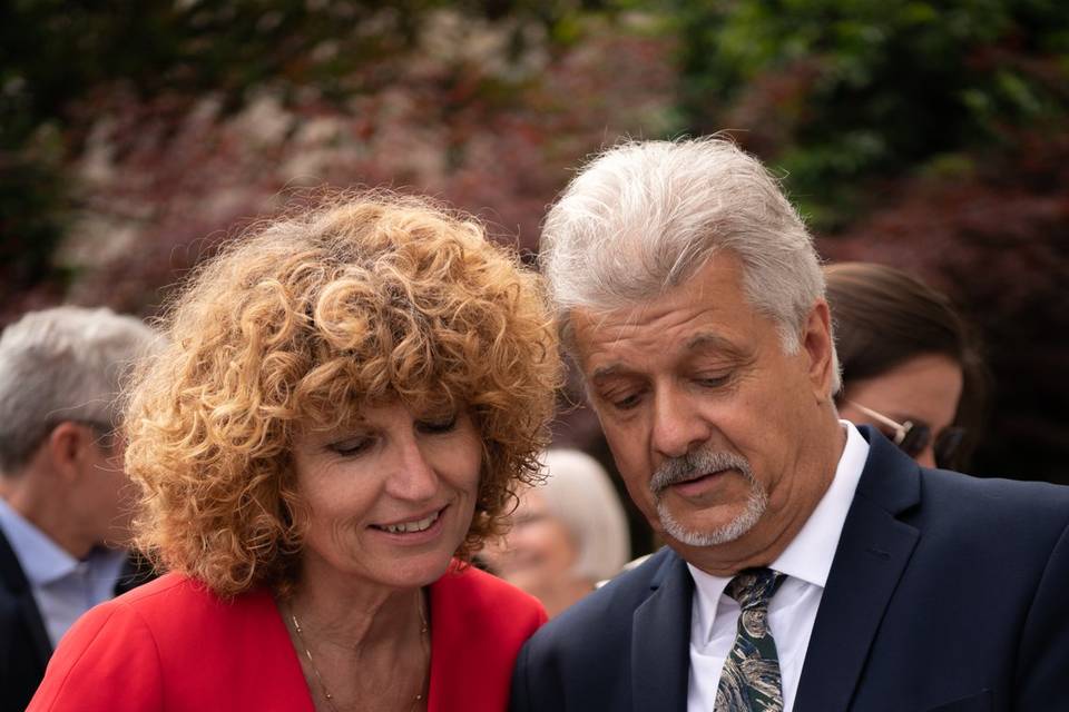Cérémonie à la mairie