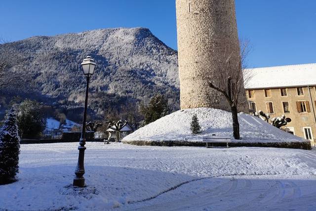 Château en Hiver