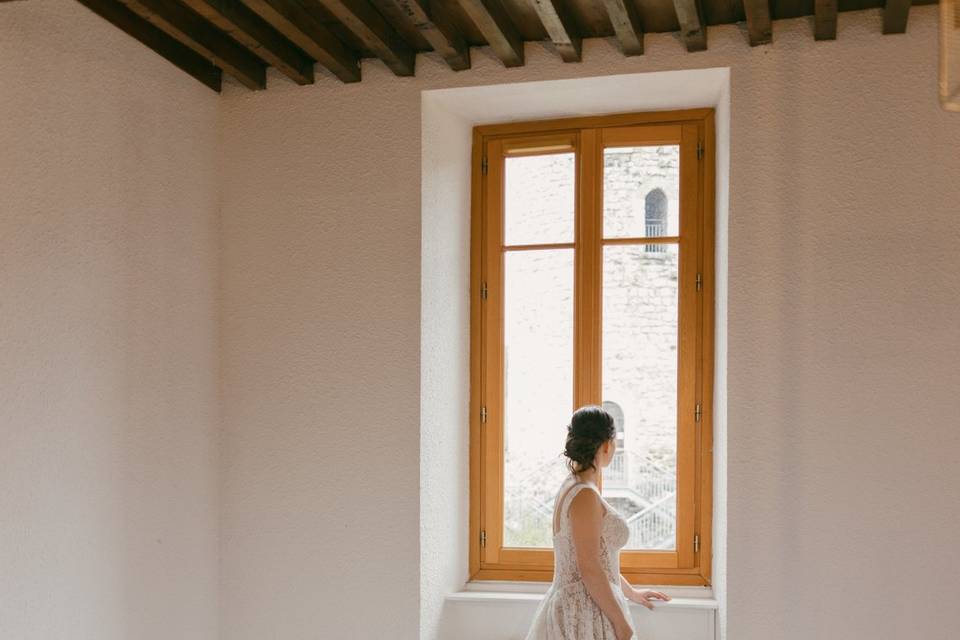Mariée au Gite