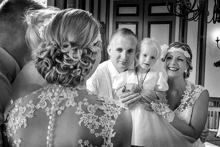 Tendresse. Château mariage