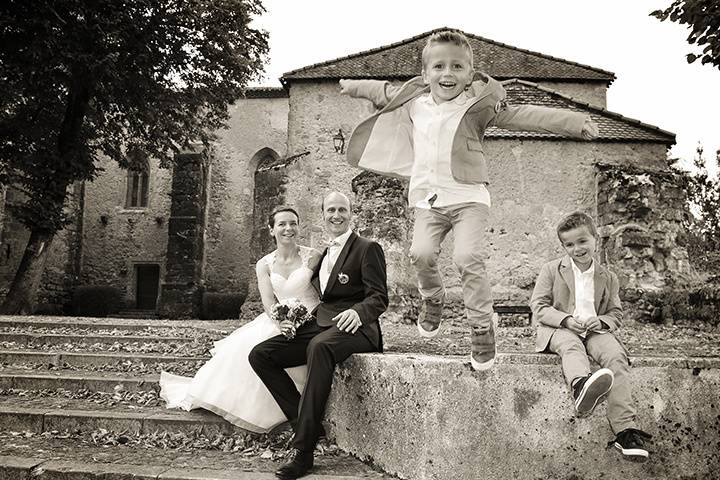 Tendresse. Château mariage