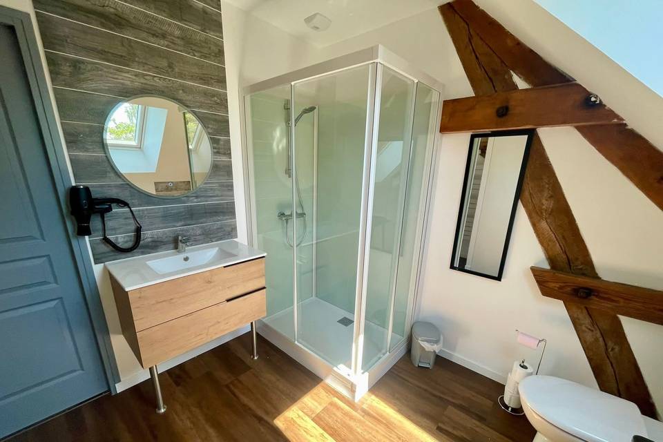 Salle de bain du gîte