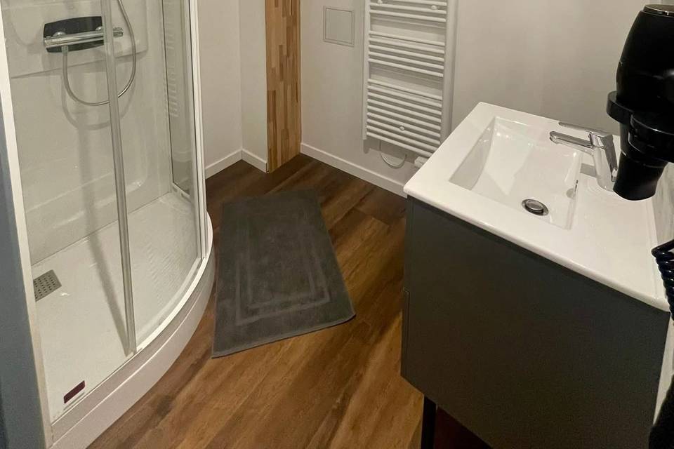 Salle de bain du gîte