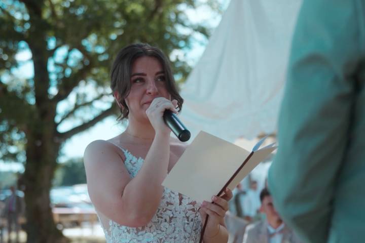 Discours de la mariée