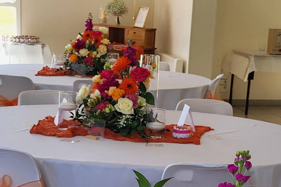 Table toute en couleur