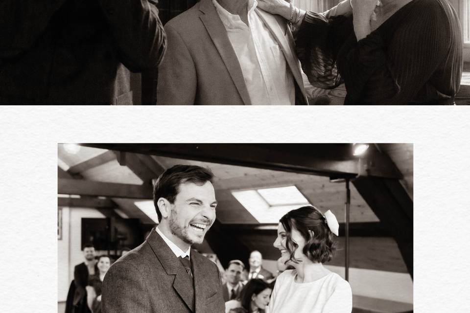 A la mairie des Contamines