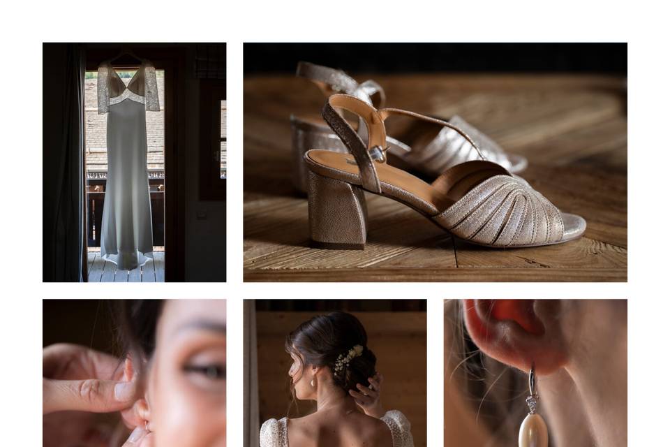Les préparatifs de la mariée