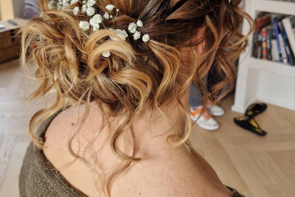 Maquillage et coiffure mariée