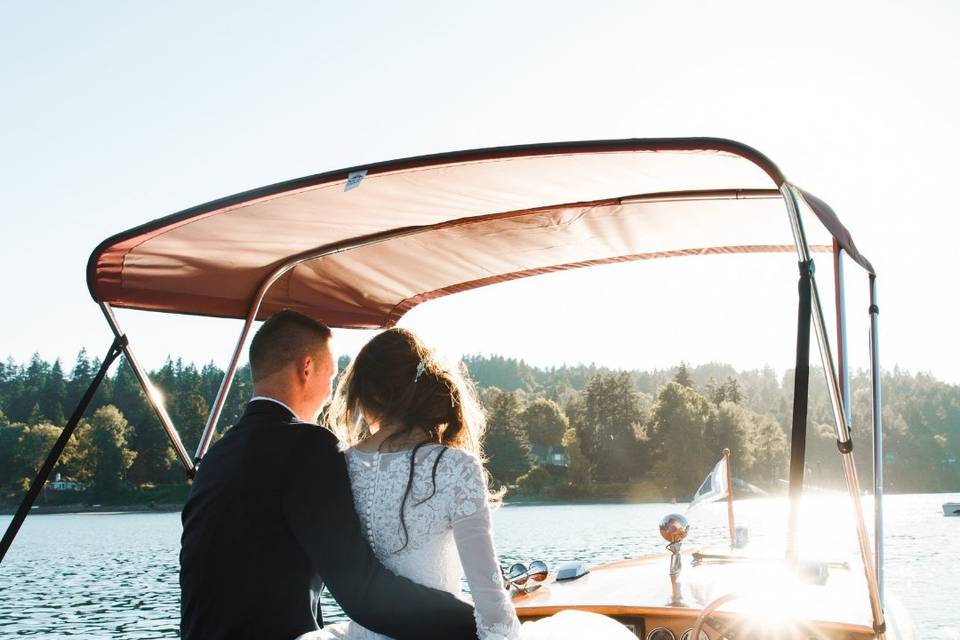 Votre arrivée en bateau