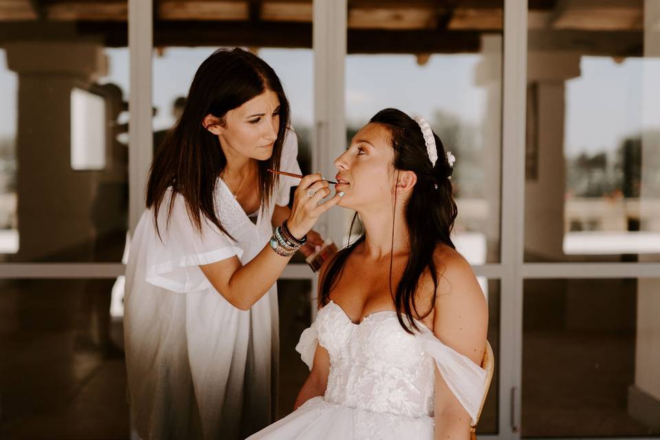 Elopement Camargue Coiffure/Ma