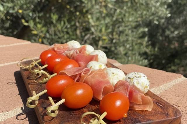 Brochette Tomate Mozzarella