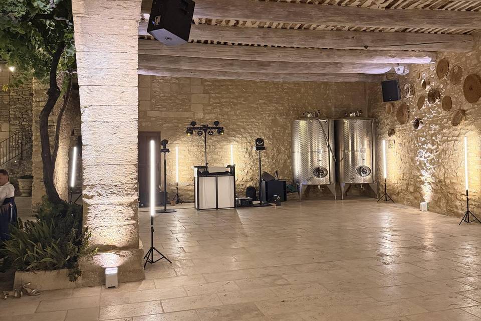 La piste de danse