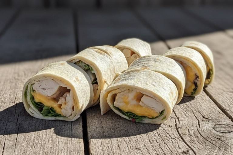 Roulé Poulet Cheddar