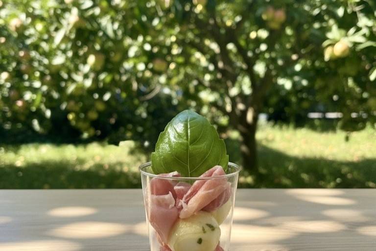 Verrine Tomate Mozzarella