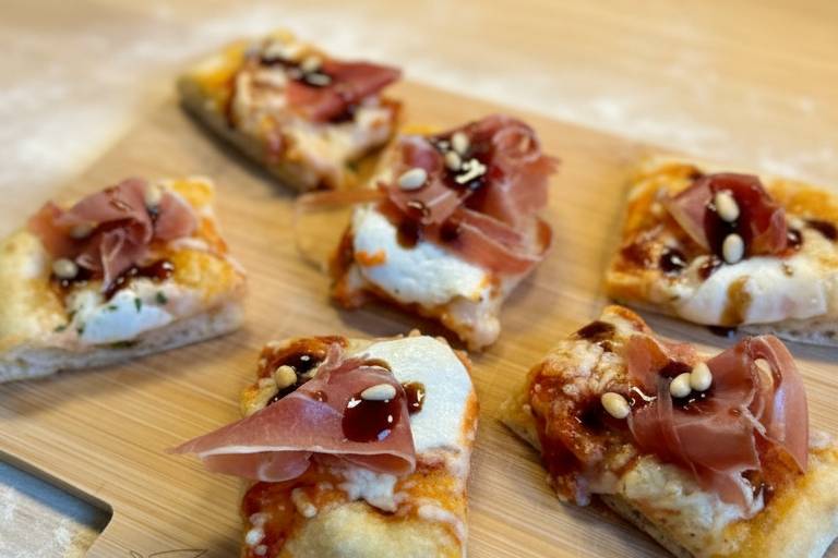 Pinsa Jambon Cru Mozzarella