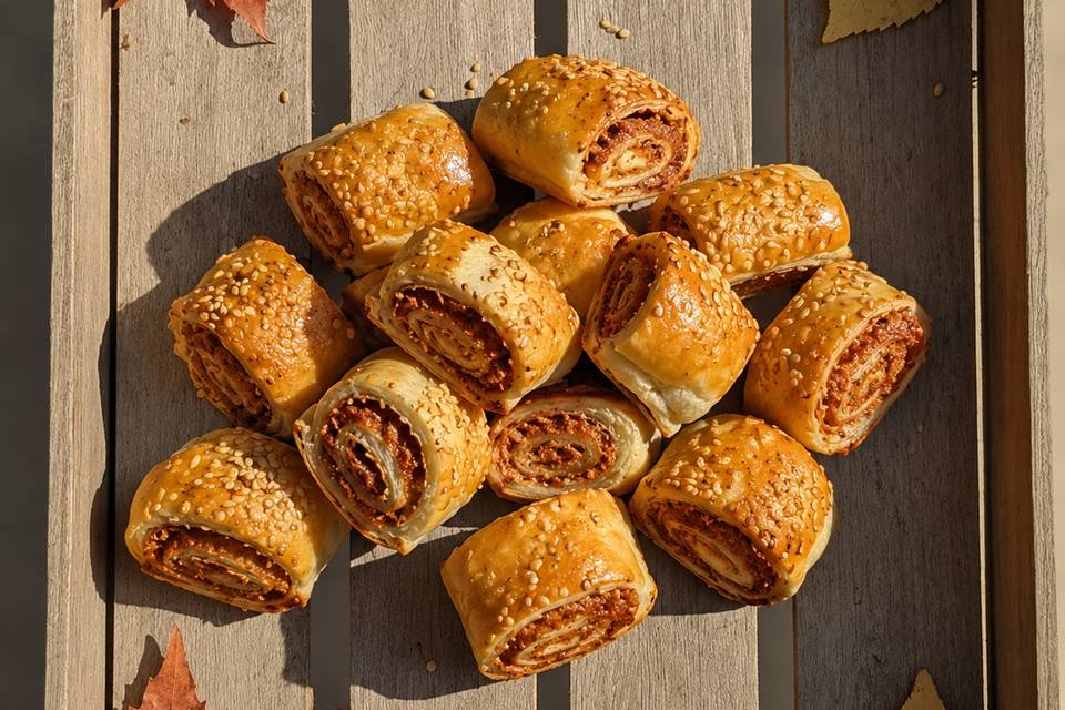 Roulé Feuilleté Tomate Séchée
