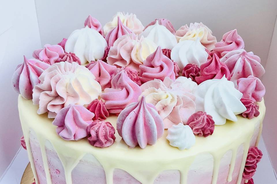 Layer Cake rose Chocolat