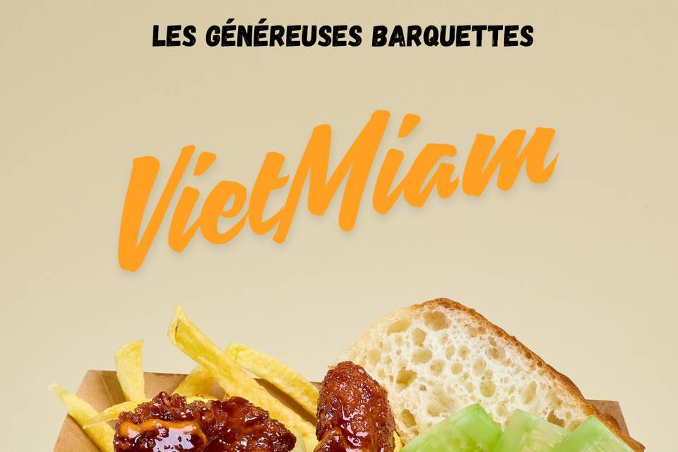 Généreuse barquette VietMiam