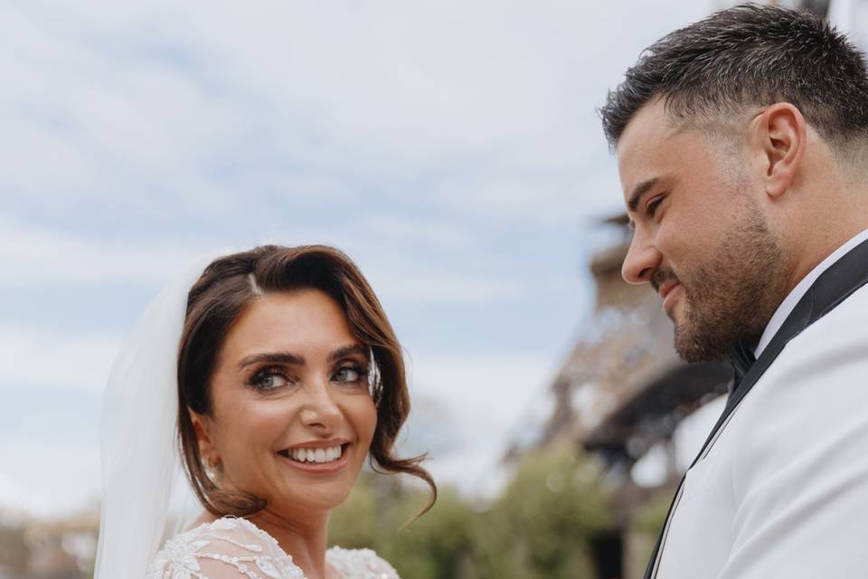 Mise en beauté mariée