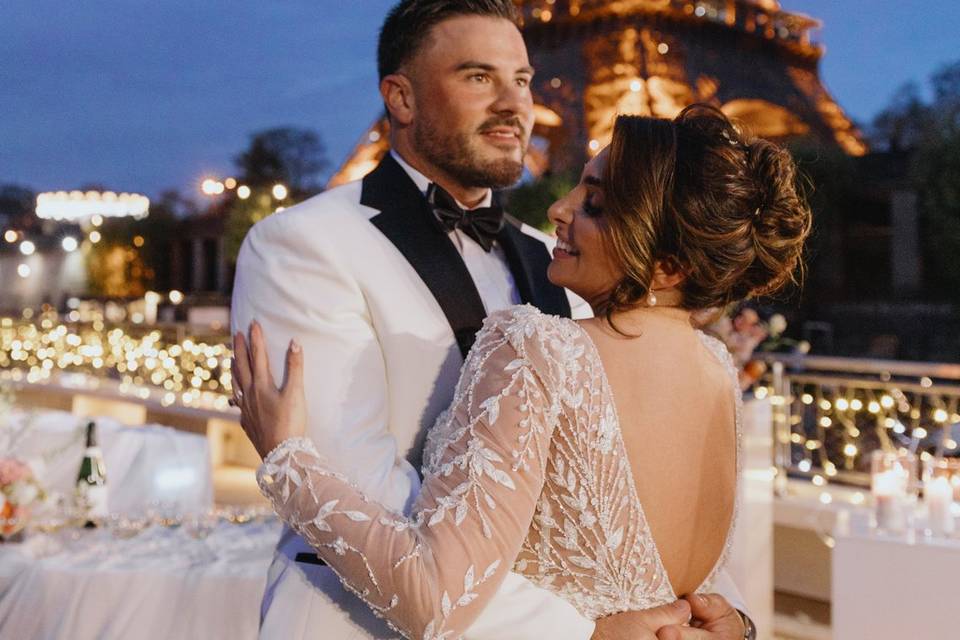Chignon chic mariée