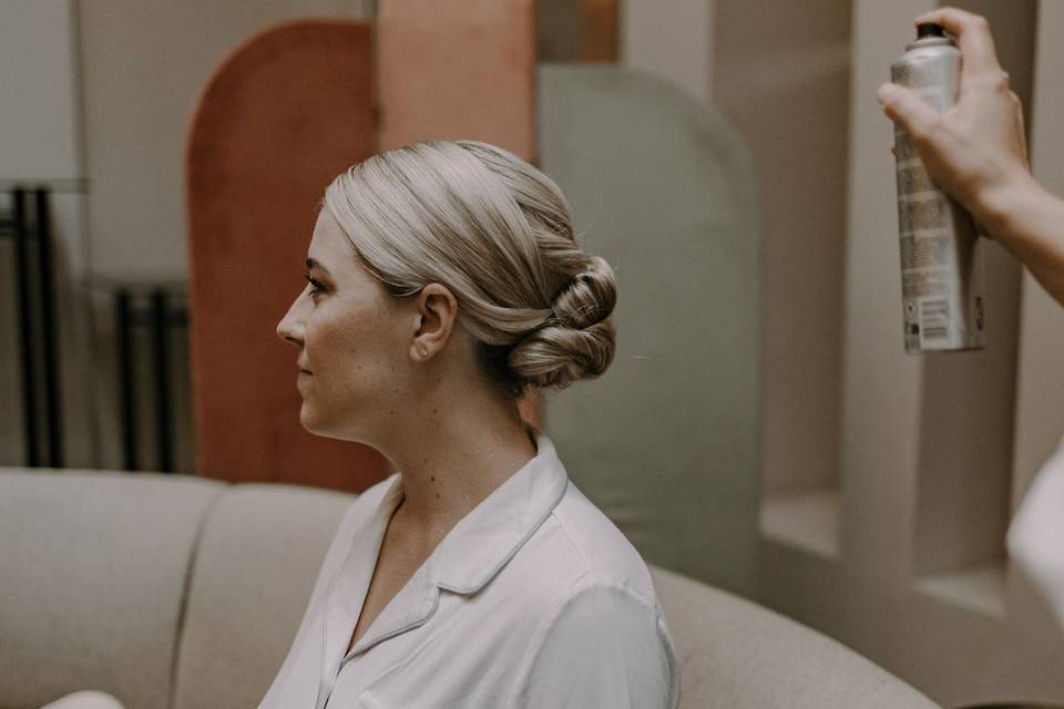 Chignon de mariée