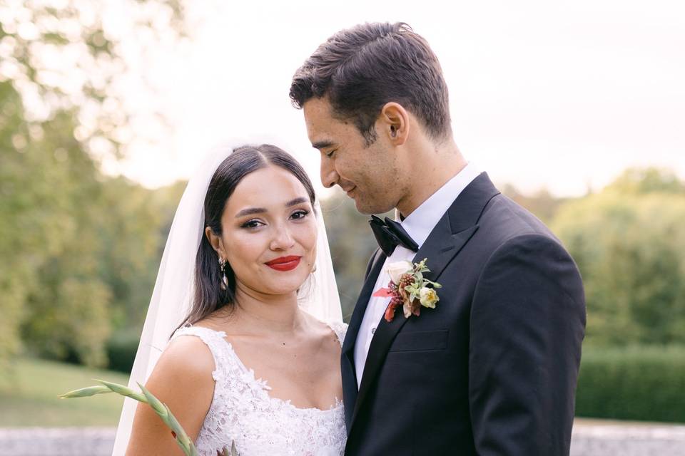 Maquillage et coiffure mariée