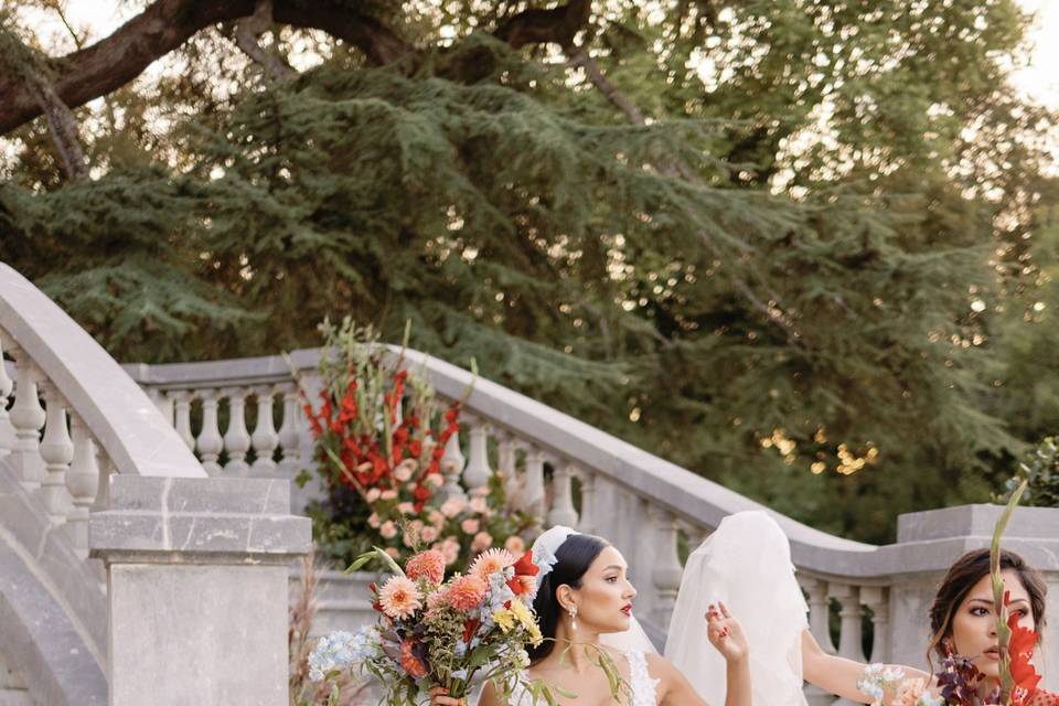 Maquillage et coiffure mariée