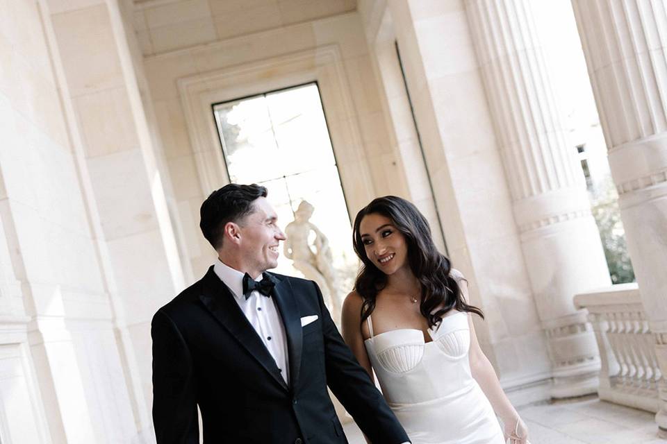 Maquillage et coiffure mariée