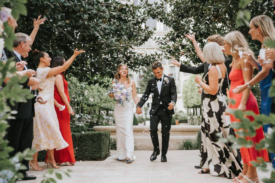 Mise en beauté mariée