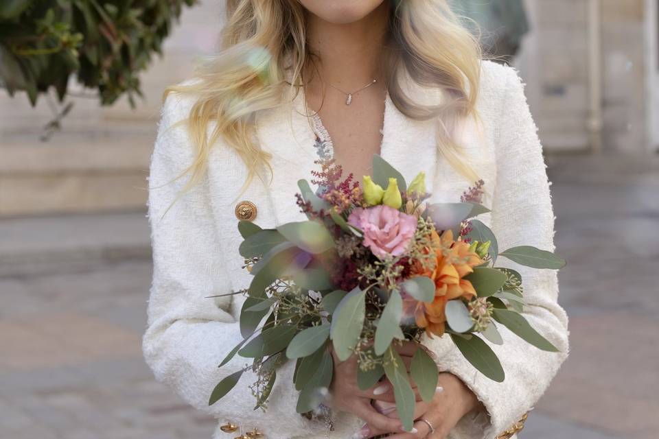 Mise en beauté mariage civil