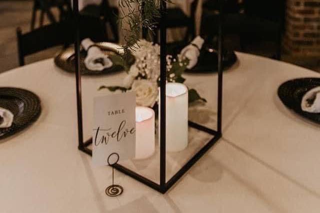 Décoration de mariage chic