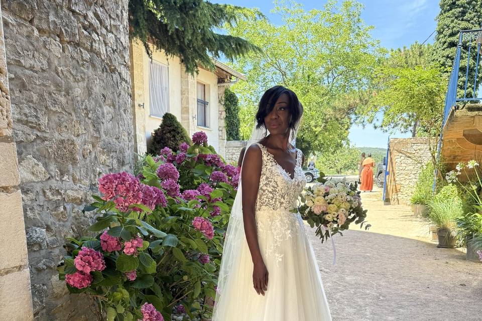Mise en beauté mariée
