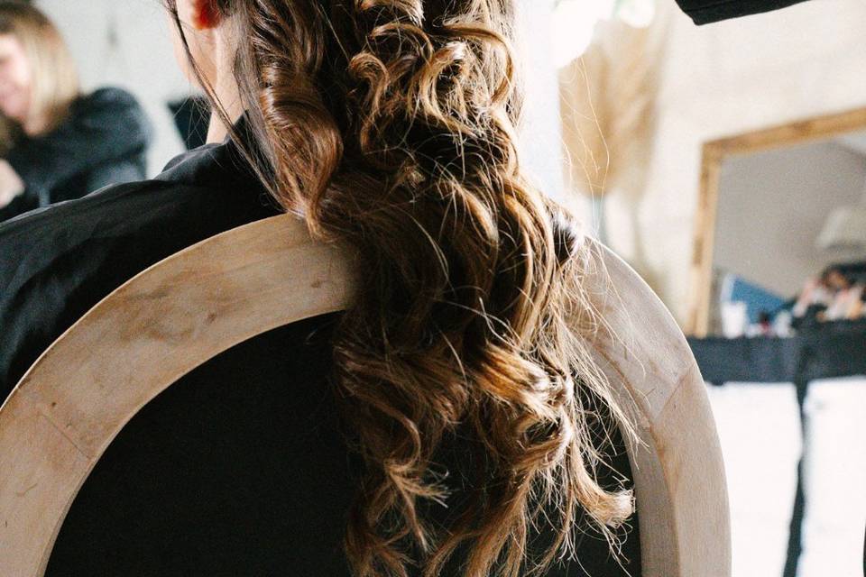 Moment coiffure